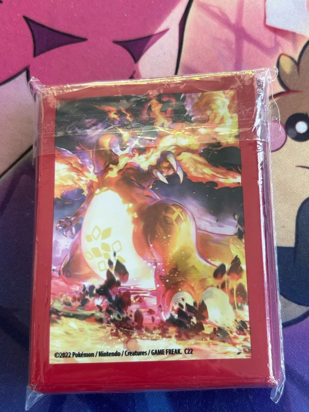 Pokemon Charizard Red Card Sleeves